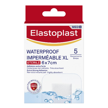 ELASTOPLAST MED SENSIBLE XL Pans 6x7cm B/5