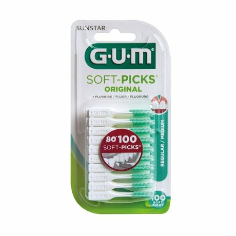 A. GUM SOFT PICKS ORIG Pte spl flr int M 100