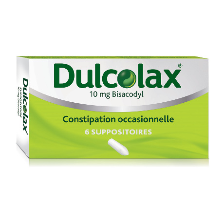 DULCOLAX 10 mg Suppos Plq/6
