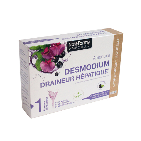 NAT&FORM AMPOULES S buv Desmodium 20Amp/10ml