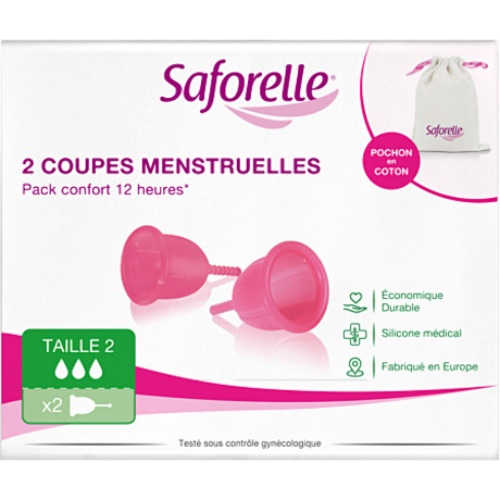 SAFORELLE Coupe menstruelle B/2