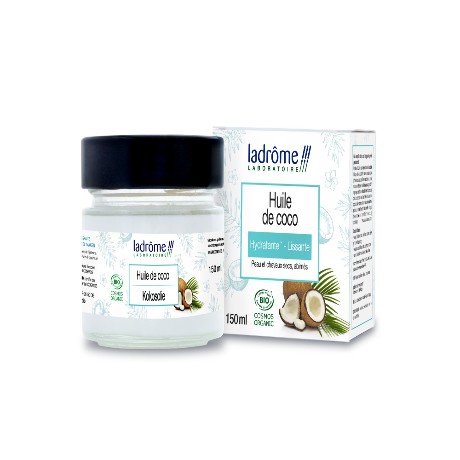 LADRÔME Huile végétale Coco bio Pot/150ml