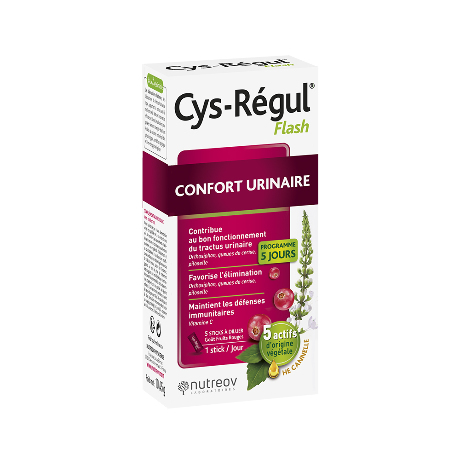 CYS-REGUL FLASH 5 JOURS Pdr 5Sticks