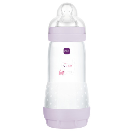 MAM EAS STA NATUR Bib tét déb3 lilas 320ml