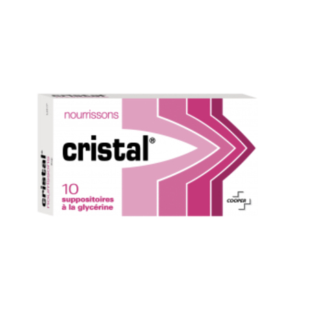 CRISTAL Suppos nourrisson 10Sach