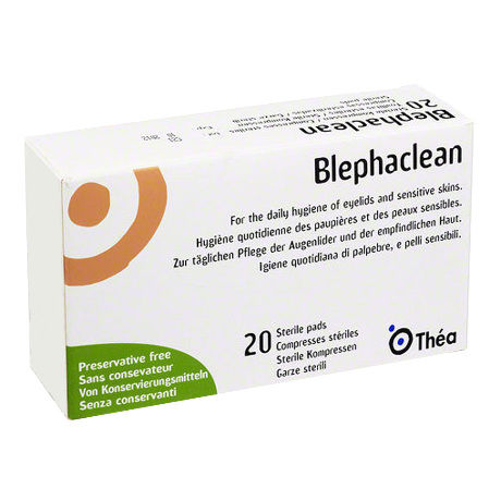 BLEPHACLEAN Compr st imprégné hyg paup B/20