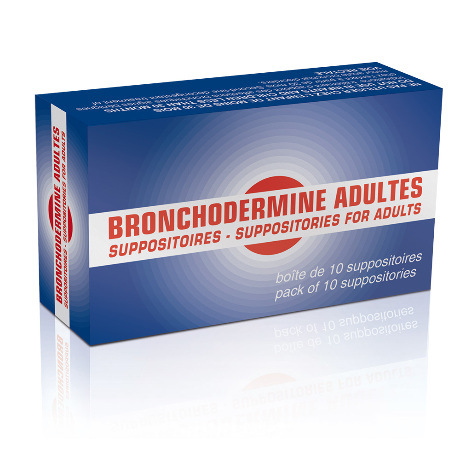 BRONCHODERMINE Suppos adultes Plq/10