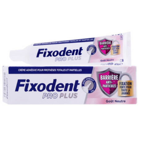 FIXODENT PRO + M TECHNO Cr adhés neutre T/40g