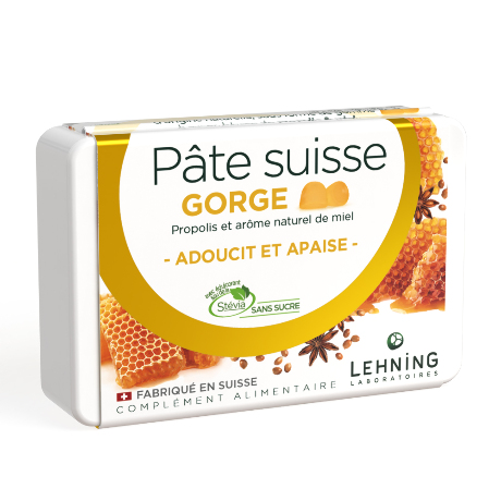 LEHNING PATE SUISSE Past suc miel propo 50g