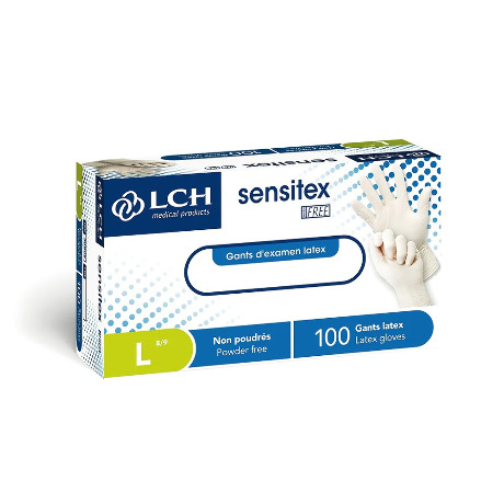 GANTS LATEX NON POUDRES TL BT100