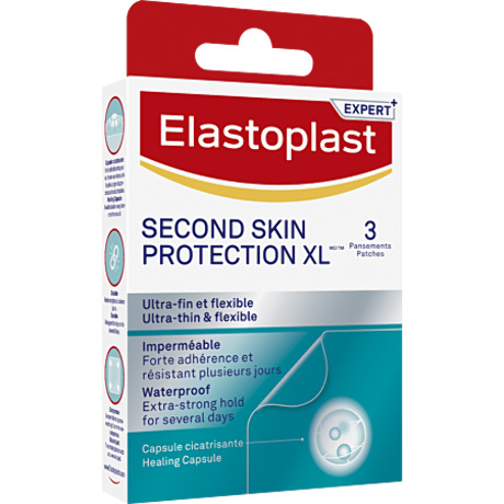 ELASTOPLAST SECOND SKIN Pans hydrocolloïde XL 6 x 7 cm B/3