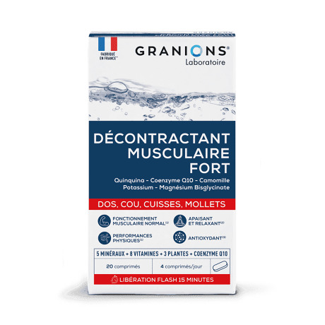 GRANIONS DECONTRACT MUSCUL FORT Cpr B/20
