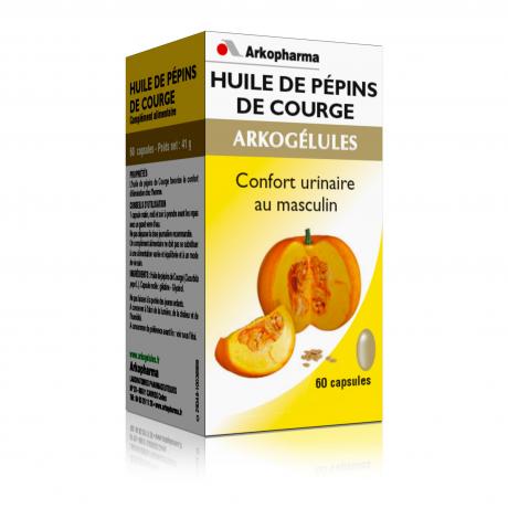 ARKOGELULES Hle pépin courge Bio Caps Fl/60