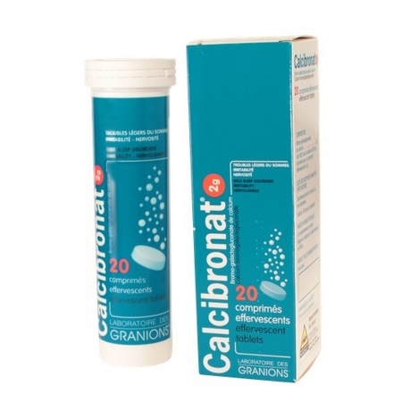 CALCIBRONAT 2 g Cpr eff T/20