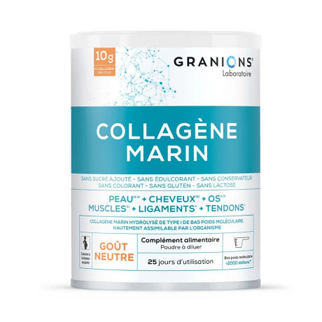 GRANIONS COLLAGENE + BEAUTE Pdr Pot/258g