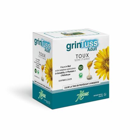 GRINTUSS ADULTE Cpr toux sèche et grasse B/20