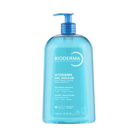 ATODERM Gel douche nettoyant douceur peau sèche Fl pompe/1l