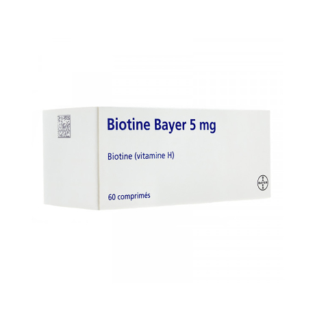 BIOTINE BAYER 5 mg Cpr Plq/60
