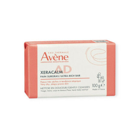 AVENE XERACALM A.D Pain surgras nettoyant B/100g