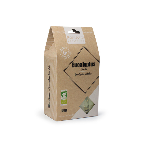 NAT&FORM TISANES Eucalypt glob fl Bio Tis 60g