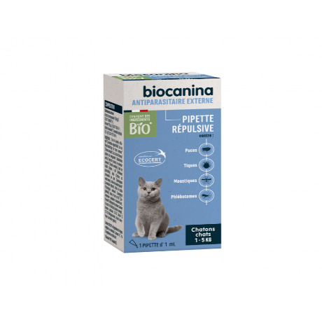 BIOCANINA BIO Pipette répulsive chat/chaton B/1