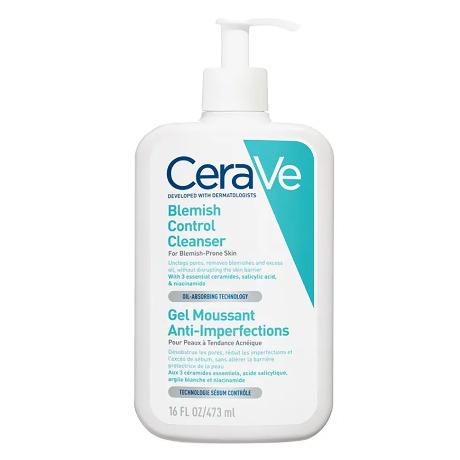 *CERAVE Gel moussant anti-imperfection Fl pompe/473ml