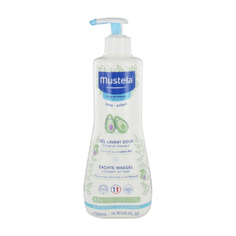 MUSTELA BB ENF Gel lav dx avocat bio 500ml
