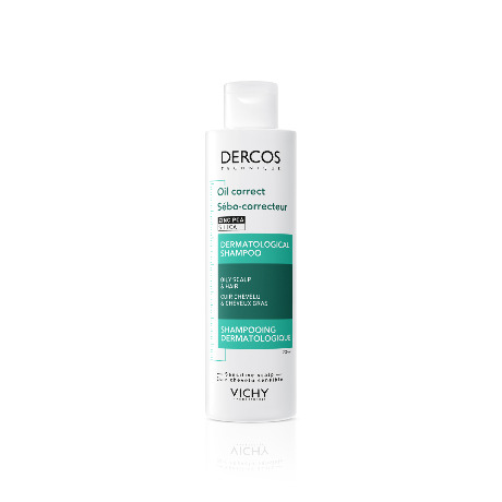 *DERCOS Shampooing sébo-correcteur oil correct Fl/200ml