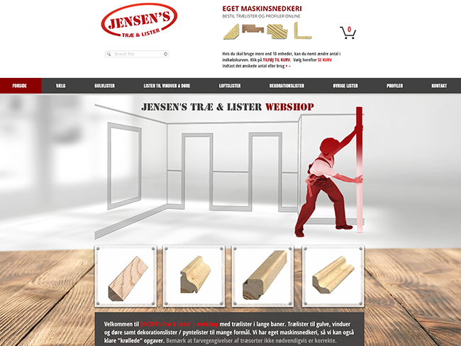 FICH&CO webshop hjemmesider