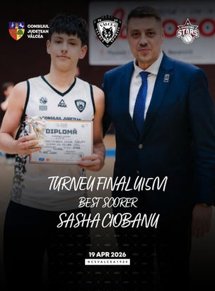 Sasha Ciobanu Best Scorer 138 points