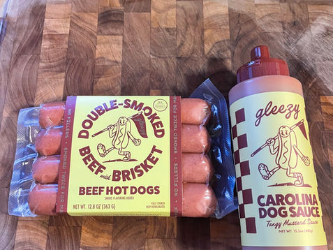 Gleezy Double-Smoked Beef with Brisket Hot Dogs