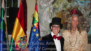 Art Showcase at Bolivian Embassy