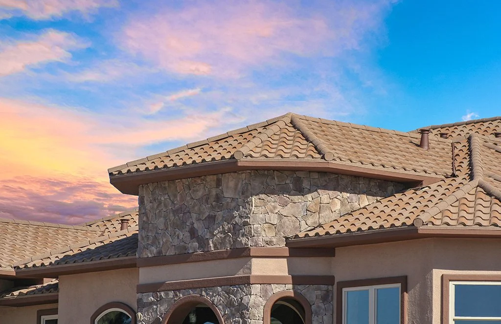 Amalfi Sand Villa Stone-Coated Steel Tile