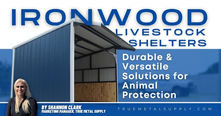 Ironwood Livestock Shelters: Durable and Versatile Solutions for Animal Protection