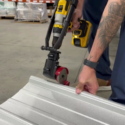 □MALCO 電動ドライバーアタッチメント型板金ハサミ TurboShear