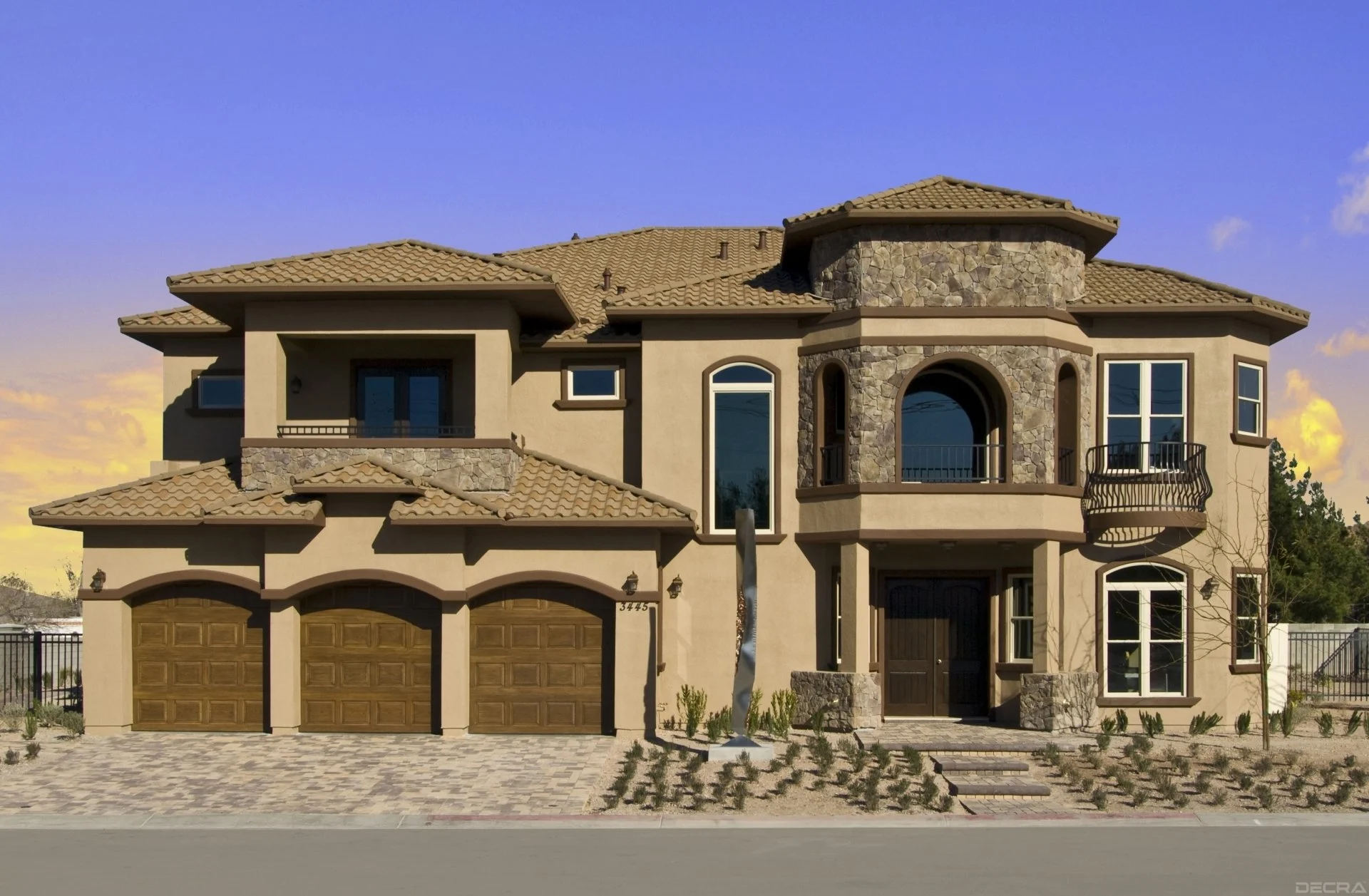 Amalfi Sand Villa Stone-Coated Steel Tile