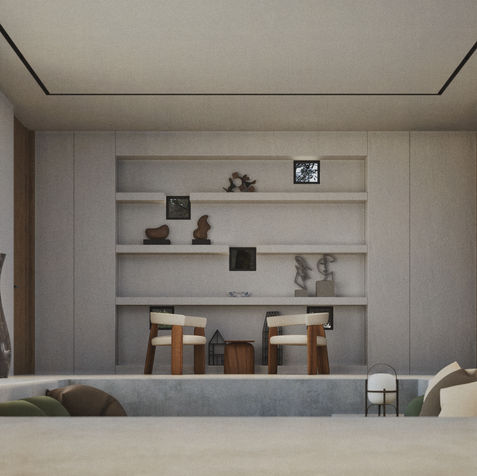 Render 3D Interior Salon