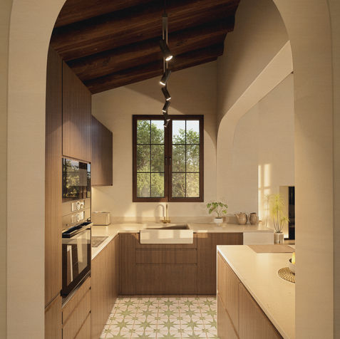 Render 3D Cocina