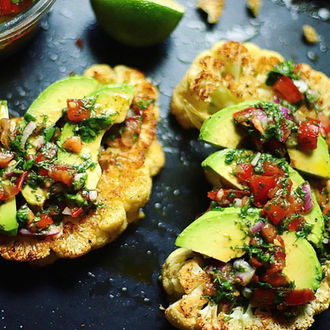 Chimi de Gallo Cauliflower Steak