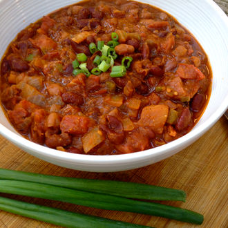 Chipotle Chili with Sun-dried Tomatoes!