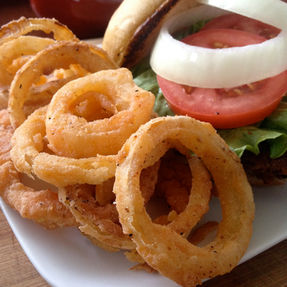 Sriracha Onion Rings