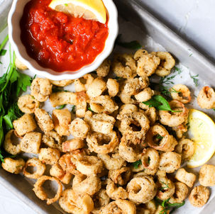 Crispy Hearts of Palm Calamari