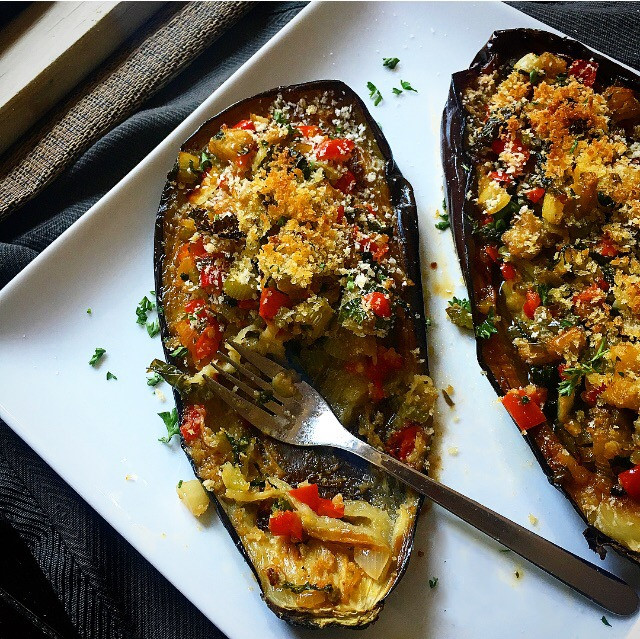 Stuffed Eggplant
