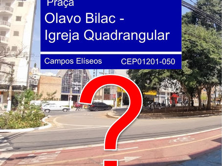 Petição contra a mudança do nome da Praça Olavo Bilac para Praça Olavo Bilac - Igreja Quadrangular