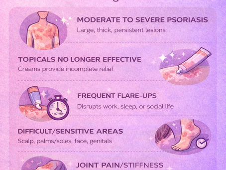 🧬 When Is the Right Time to Consider Biologics for Psoriasis?