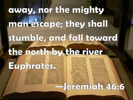 Daily OT Reading 11-1-17
Jeremiah 46-48New King James Version (NKJV)
Judgment on Egypt
46 The word o