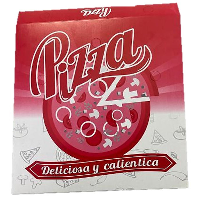 Miniatura: CAJA DE PIZZA GENERICA IMPRESA