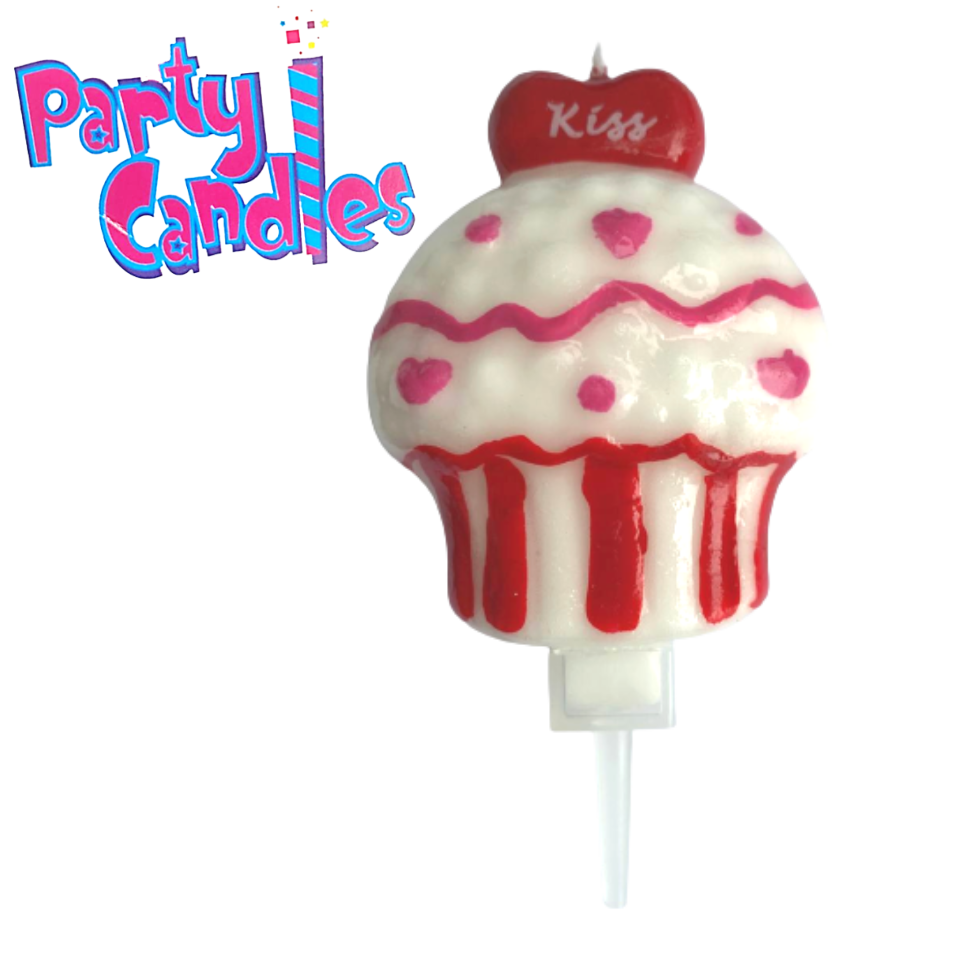 VELA EN FORMA CUPCAKE