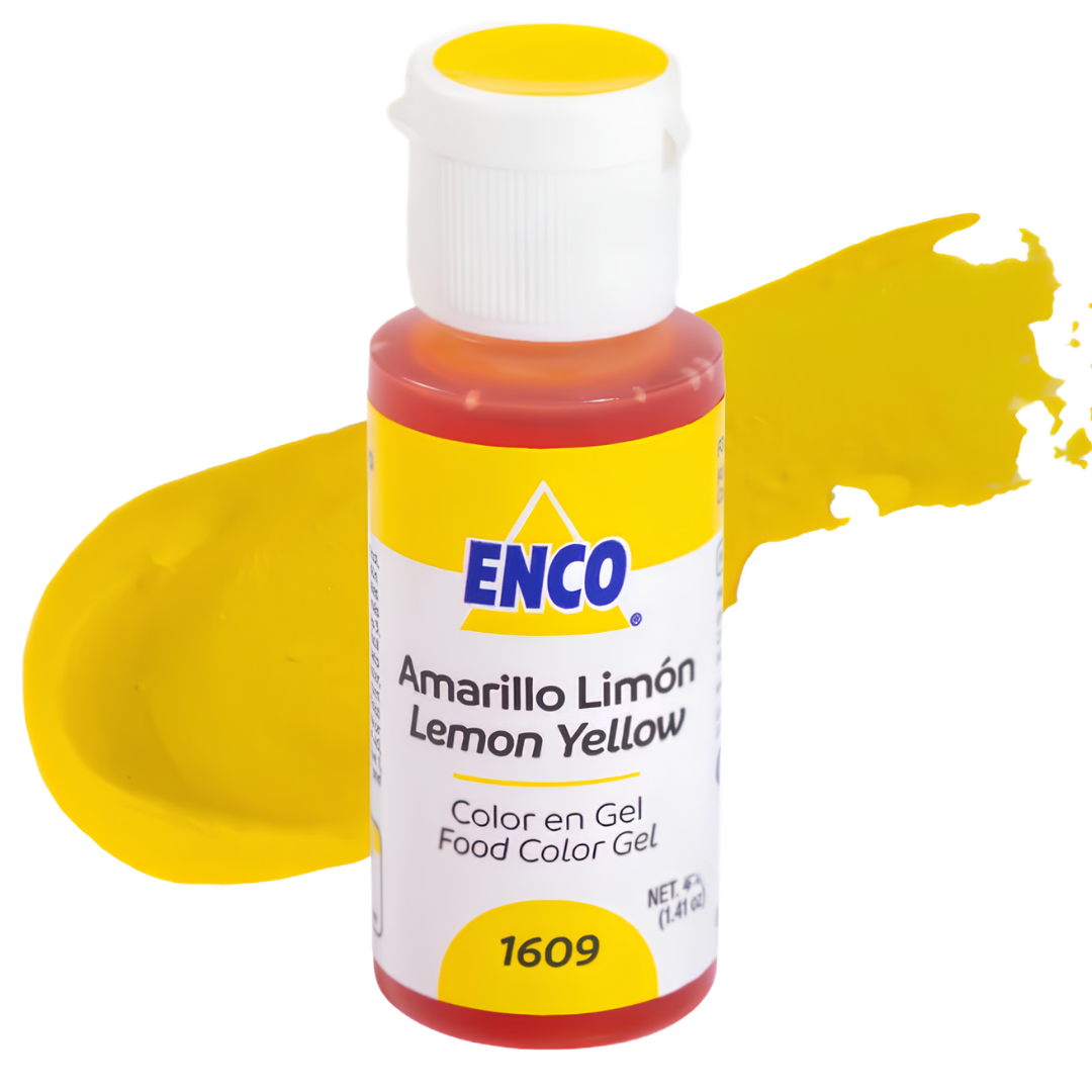 COLORANTE GEL AMARILLO ENCO 20 GR