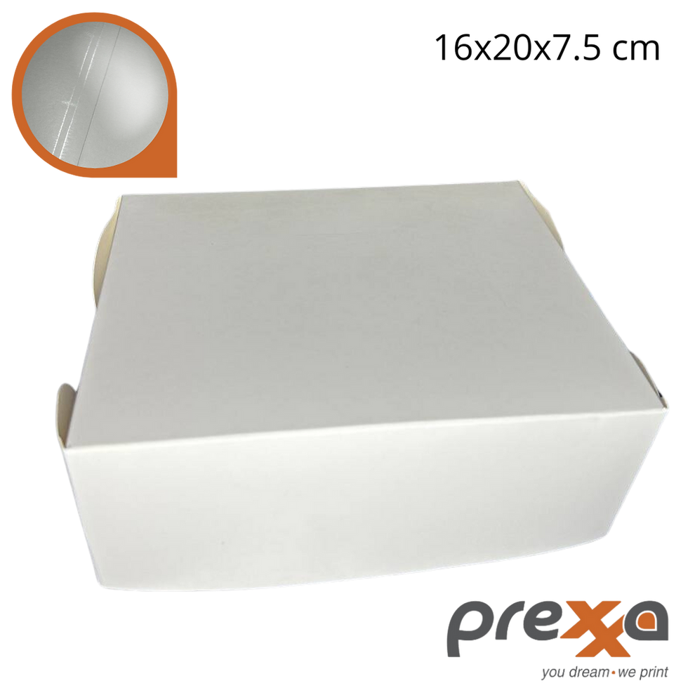 Miniatura: CAJA BLANCA PARA TORTAS